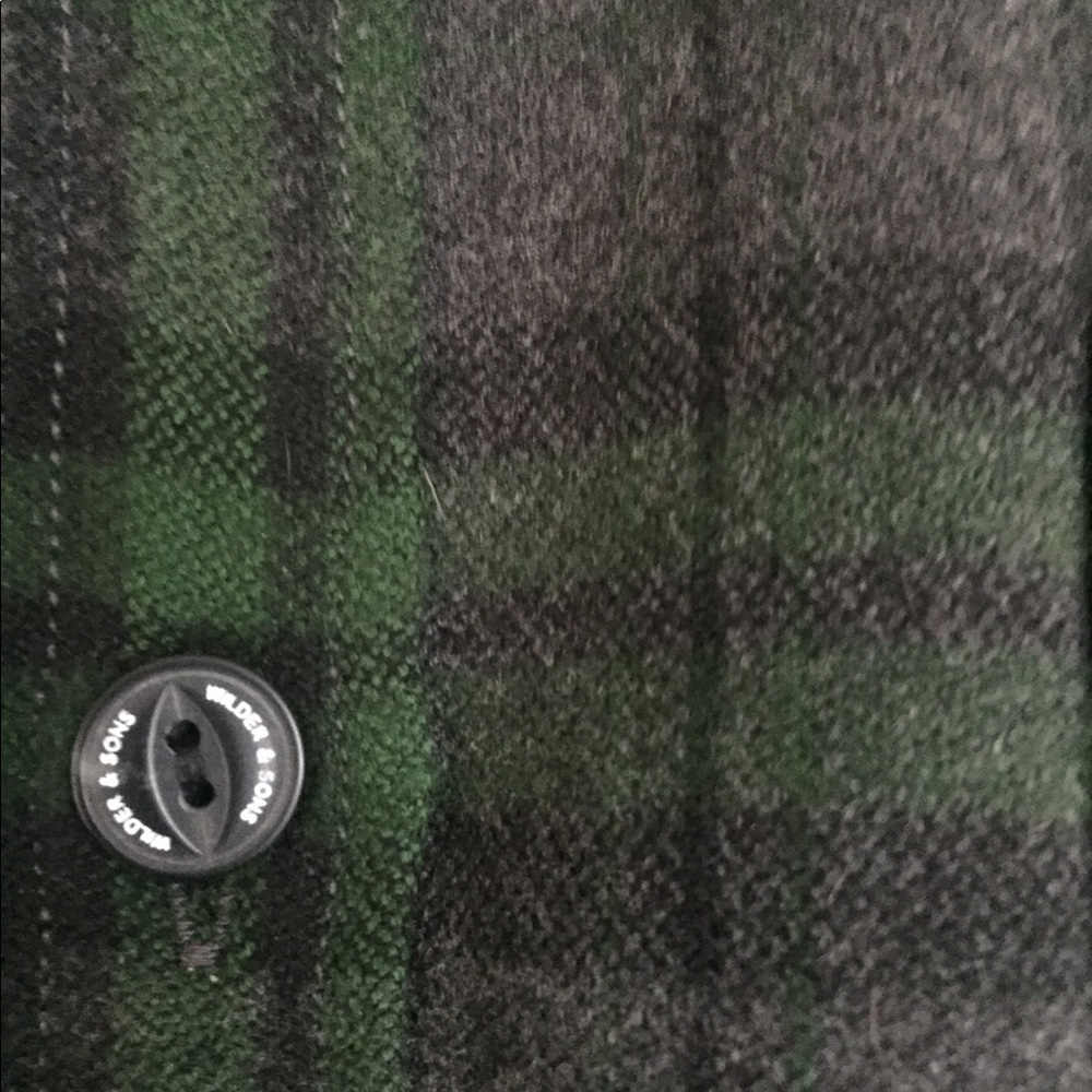 Wilder & Sons flannel button down NEVER WORN sz XL - Picture 4 of 5